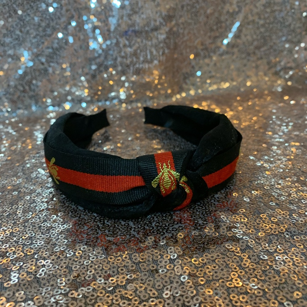 Baddie Bee Headband- Black